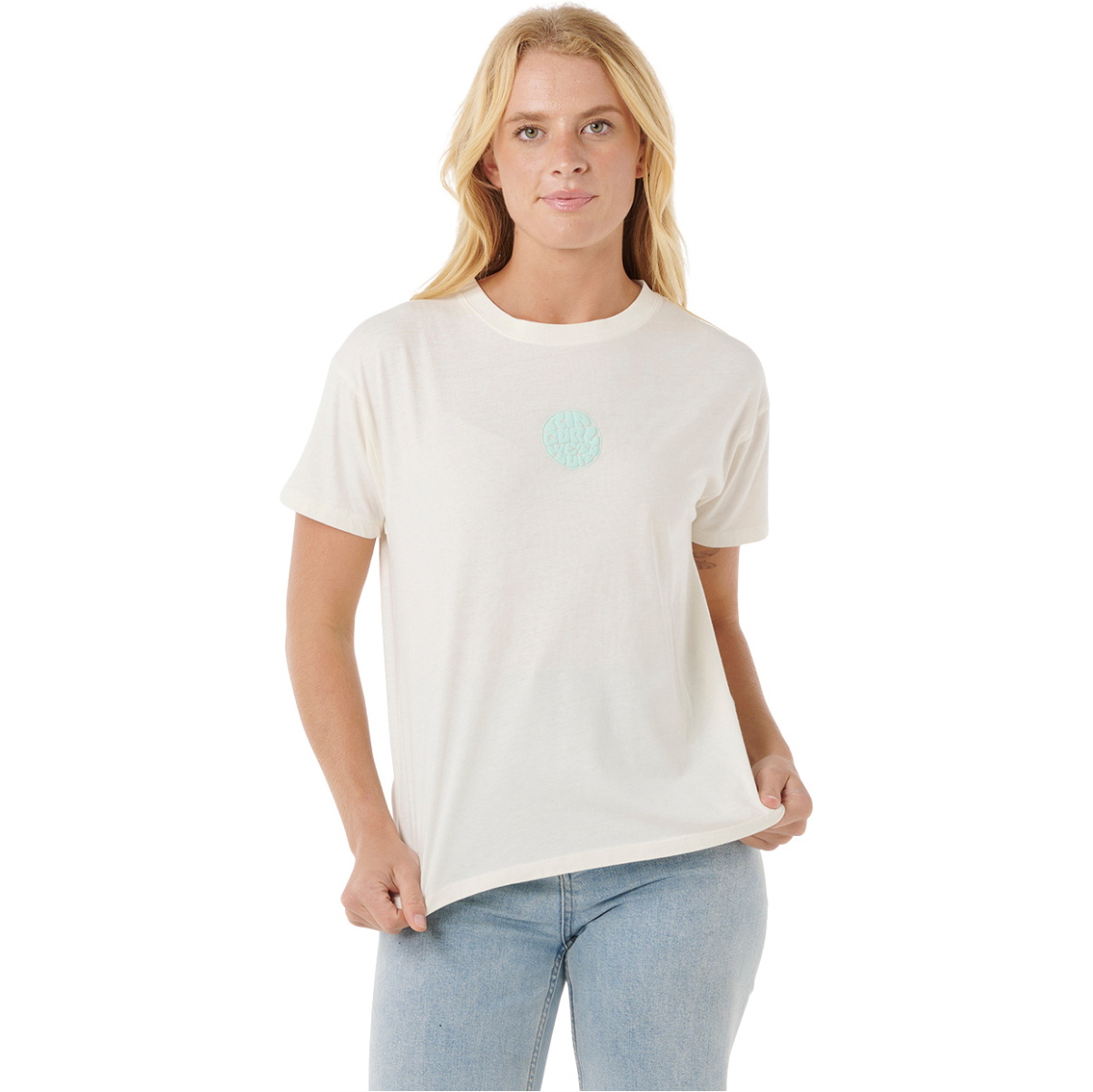 2025 Rip Curl Femmes Icônes Du Surf Tee Décontracté 0EGWTE - Shell